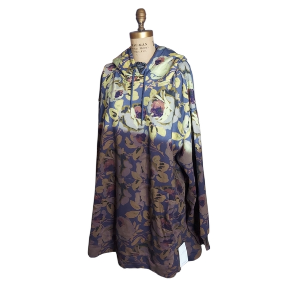 NWT Dries Van Noten | Hasper Floral Dress Hoodie | In Tie Dye | Cotton - Picture 3 of 16
